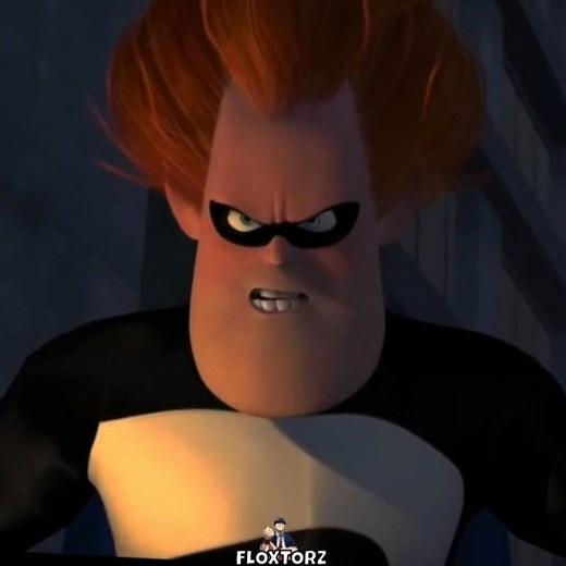 One of the best pixar villains...🔥 - The incredibles 2004 movie syndrome edit (Door - super slowed)