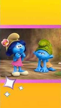 Smurf Blossom Moves Into the WILD! 🪵 #shorts