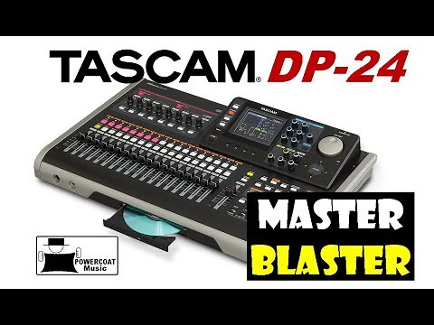 Tascam DP24/DP32 Digital Portastudio: Mastering A Recording