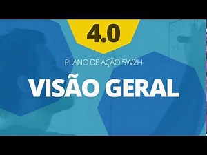 Planilha de Plano de Ação 5W2H 4.0 - Visão Geral