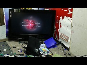 Angry Gamer Destroys Sony PlayStation 2 Slim Console