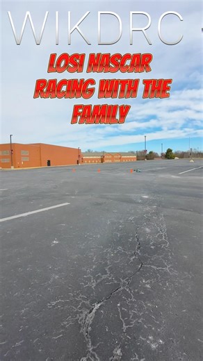 Family RC racing with Losi NASCAR cars #rcadventure #losi #racing