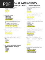 Preguntas Y Respuestas De Cultura General Peru 2015 Pdf