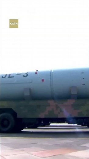 China showcases its land, sea and air nuclear forces together for the first time