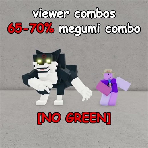 viewer combos 9 #roblox #jjk #jjs #jujustukaisen #jujutsushenanigans #roblox