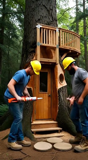 Building a Luxury Home Inside a Gaint Tree