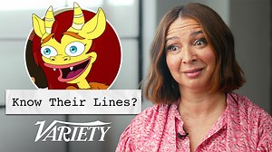 Comedy icon, Maya Rudolph, guesses line from some of her biggest films such as 'Bridesmaids' to 'Idiocracy' and talks 'Saturday Night Live' and becoming Kamala Harris. | Variety