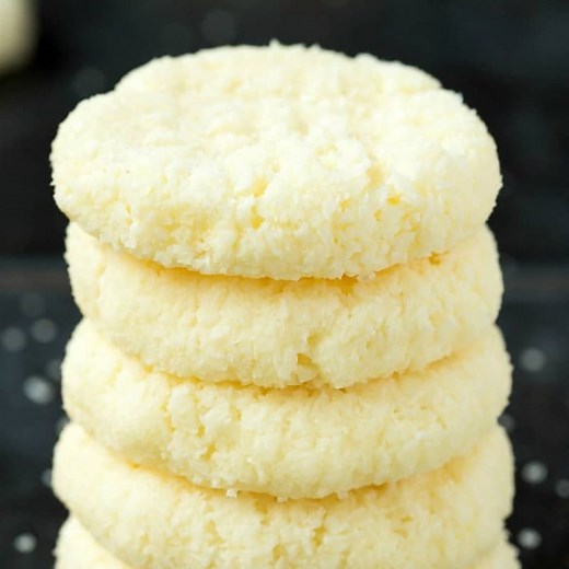 Coconut Cookies {3 Ingredients} - The Big Man's World ®