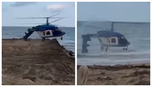 Video: Russian helicopter crashes after tail rotor breaks off