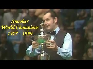 Snooker World Champions 1977-1999