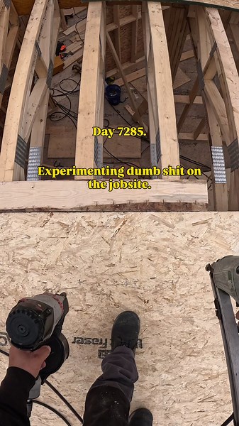 #JobsiteFails #ConstructionHumor #CarpenterLife #TradesLife #bluecollar