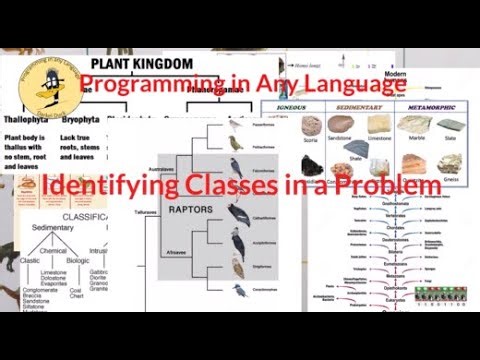 Identifying Classes in a Problem