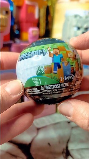 Opening a MINECRAFT Mashems Mystery Fidget Toy! Ender Dragon 🐉◼️ #minecraft #squishytoy