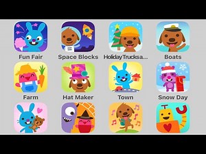 All SAGO Mini Games: Sago Mini (Trains),Sago Mini (Pet Cafe),Sago Mini (Road Trip),Sago Mini (World)