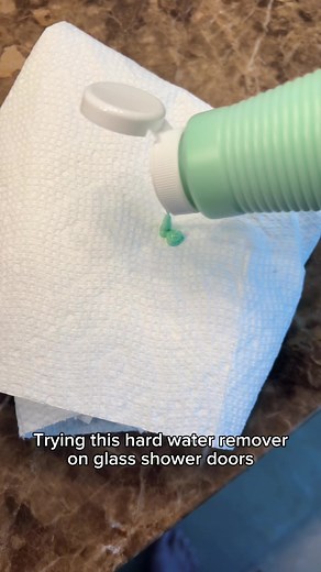 Worked great to clean the hard water. Is bio clean. #cleaning #cleaningtips #howtoclean #cleaningproducts #housekeeper #viralvideo | Live Composed