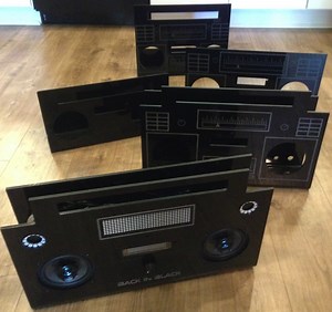 Back in Black: A DIY Raspberry Pi Boombox #piday #raspberrypi @Raspberry_Pi