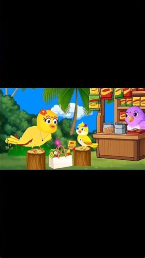 காட்டில் நூடில்ஸ் /MORAL STORY IN TAMIL / VILLAGE BIRDS CARTOON