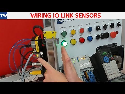 Wiring IO Link and Standard M12 Sensors to an IO Link FEN20 Module
