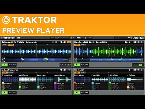 Traktor Pro 2 Tutorial: Preview Player