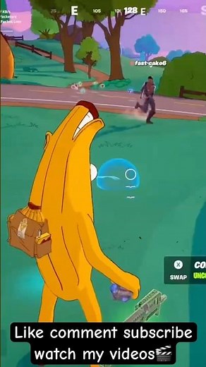 Springfielder Peely Surprise Clutch #Fortnite #Shorts