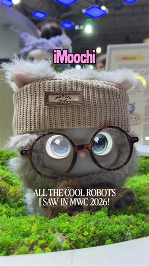 Coolest Robot I saw in #MWC2026! iMoochi AI Pet Robot, Exergio, and an HONOR robot that can dance and flip 😳 The future of AI and robotics is getting wild, from adorable AI companions to robots with insane agility. Which one would you want at your home? 👀 #AI #Robotics #Tech #MWC