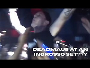 deadmau5 at a Sebastian Ingrosso set?