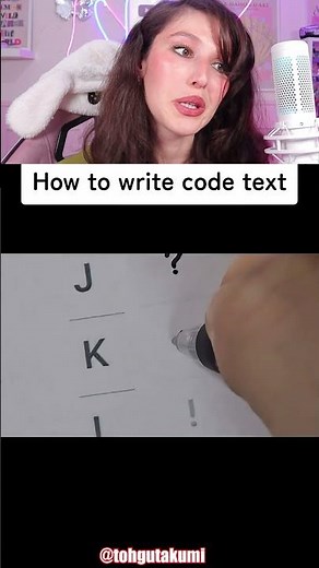 HOW TO WRITE TEXT USING CODE? #shorts