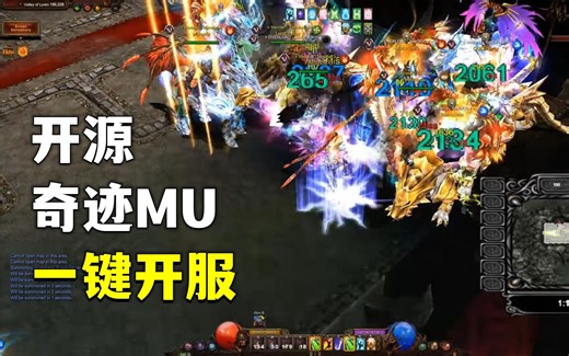 开源奇迹MU一键开服教程 | OpenMU Docker 开服