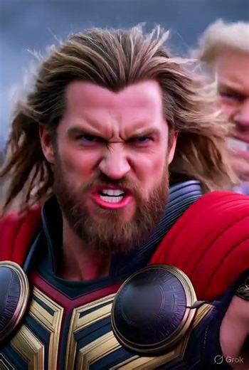 TRUMP vs. THOR: The Ultimate AI Fight Showcase ⚡🇺🇸