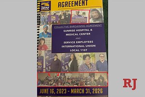 ‘Put people over profits’: Las Vegas hospital sues union for protest signs on booklet cover