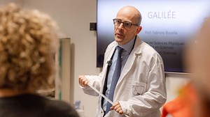 Pigeons Academy : Fabrizio Bucella explique le principe du Canon de Galilée - RTBF Actus