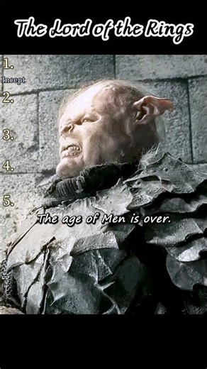 LOTR3 | Orc boss boasts dark rule is coming 😈⚔️