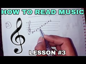 How To Read Music #3 | Notes On Staff
