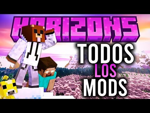 LOS MODS de HORIZONS para MINECRAFT 1.21 😱 - SERIE del RUBIUS 🐻✅