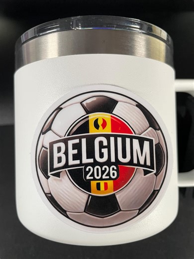 Belgium Soccer Ball Sticker 2026 • National Team Football Decal • Waterproof Vinyl World Tournament Sticker - Etsy