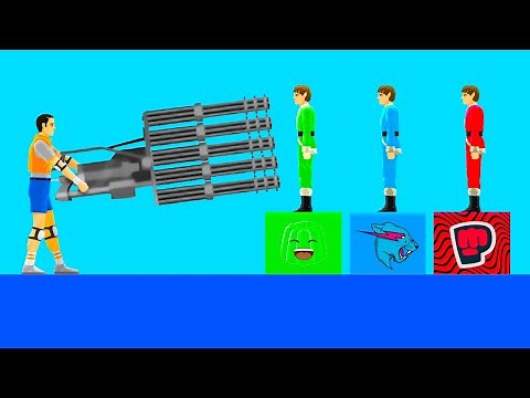 I Tried EXTREME YOUTUBER LEVELS In Happy Wheels!