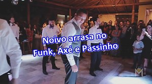 1M views · 18K reactions | Tirando onda na hora da dança: Noivo dança 'Carreta Furacão', funk, axé e passinho em casamento; Matéria Completa no www.centraldanoiva.com.br | Central da Noiva | Facebook