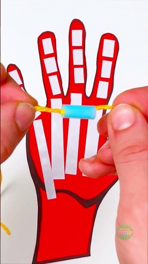 DIY Moving Hand 🖐️ Amazing Paper Craft