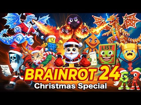 Smirkzy - Brainrot Anime Opening Song Pt. 24 (Official Music Video) feat. CHRISTMAS BRAINROTS