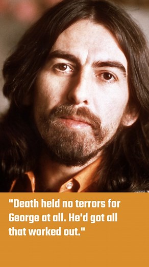 The loss of George Harrison was felt around the world, but true to his lyrics, the "All Things Must Pass" singer went with peace and love in his heart. #GeorgeHarrison #TheBeatles #Singers | Grunge.com