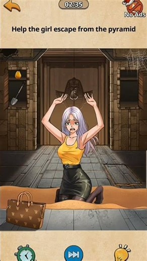 Escape the Pyramid! Save the Girl Puzzle Game #games