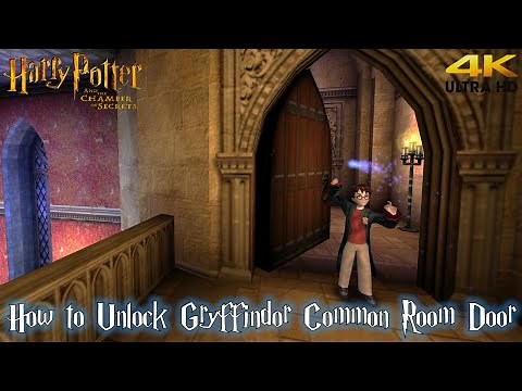 Harry Potter and the Chamber of Secrets PC 'How to Unlock Door in Gryffindor Common Room' Guide (4K)