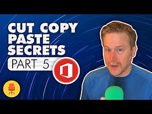 Microsoft Office for Beginners Part 5 - Faster Cut, Copy and Paste