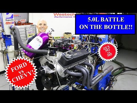 NITROUS 5.0L SHOOT OUT-FORD v CHEVY