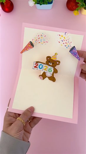 Confetti Explosion Pop-Up Card 🎊