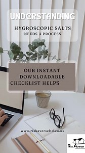 Hygroscopic Salts Identification Checklist (printable PDF) - Etsy