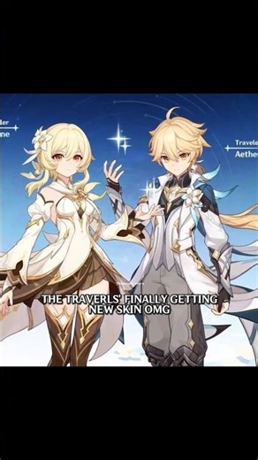 finally after 5 years!! 😭 #genshinimpact #genshin #aether #lumine #shorts #fyp