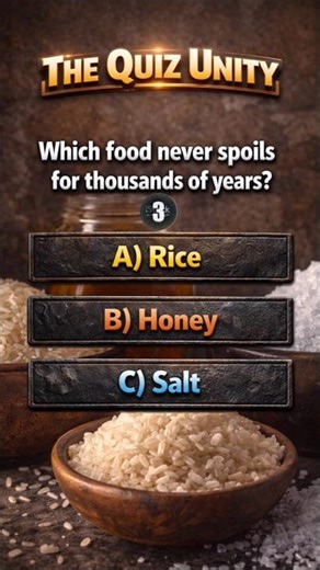 🤯This Food Never Spoils… Even After 3000 Years! 🤯