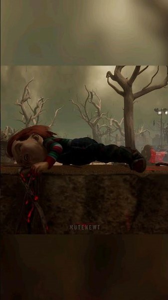Chucky sliding under a pallet & vaulting a window