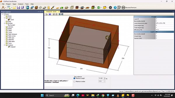 How to use Treedim StackBuilder Free Edition for Palletization